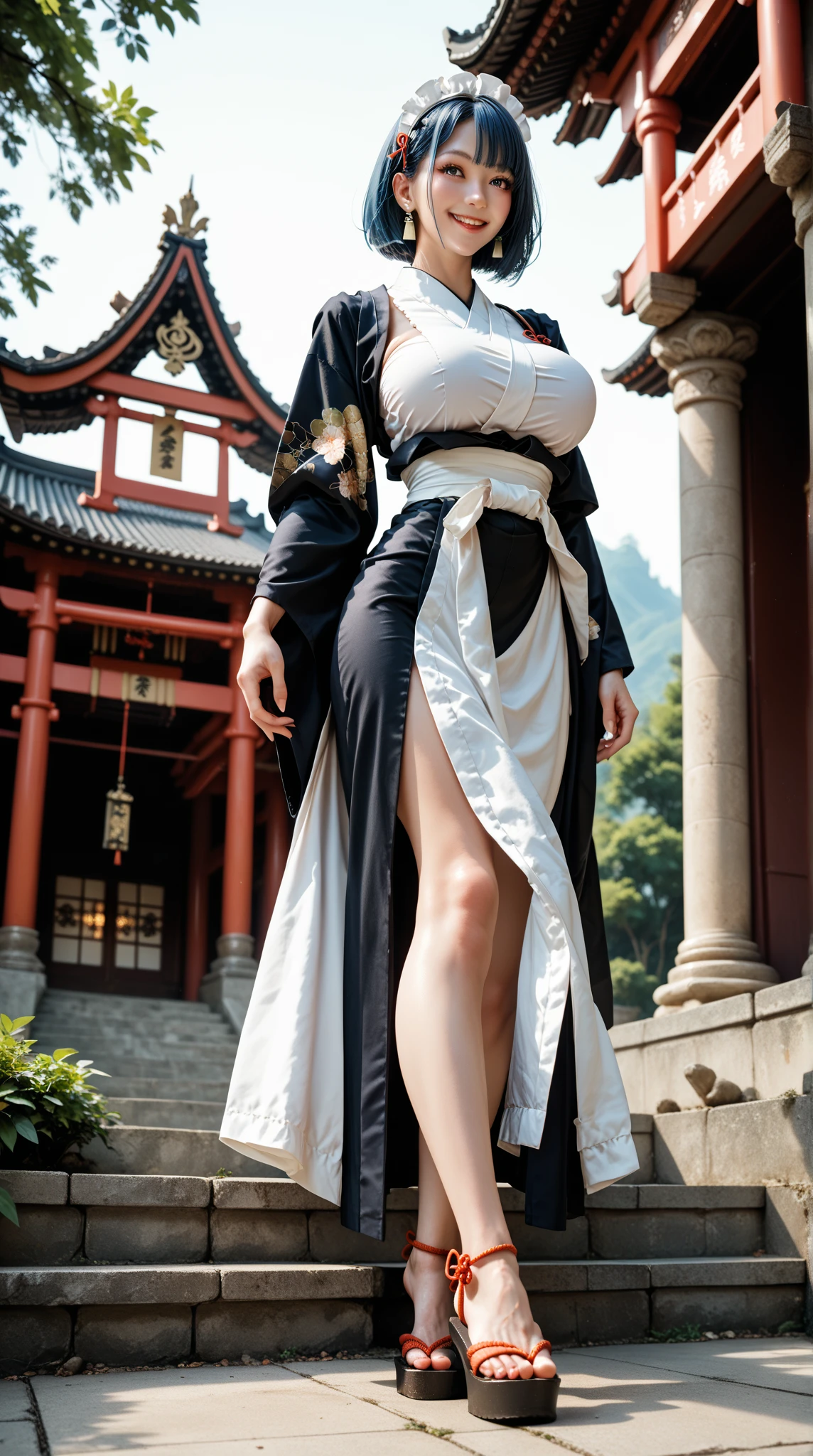 offcial art,Unity 8k壁纸,ultra - detailed,aestheticly pleasing,big breasts beautiful,tmasterpiece,best qualtiy, mistic, romanticism lain, An air of terror, Literary, Artistically, Fashionab, Tang Dynasty era, decor, iintricate, Embroidery,Tulle coat,1girll,Black color hair,Gorgeous hair accessories,gigantic cleavage breasts,Open chest,Dramatic composition,电影灯光,dynamic viewing angle,Raised sexy,full of seduction,Maple Grove,Maple leaves fall,The clouds are thick,Dramatic composition,,Full body like,long leges,Raised sexy,big breasts enchanting,slim
