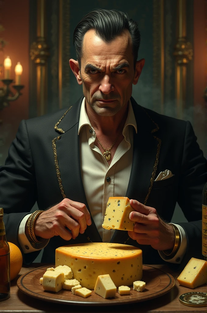 portraite of a, Superhero at the table, 30 years, Doctor Strange, (Beer in a crystal goblet, a plate of chips and an appetizer), A puddle of beer on the table, restaurant, (sharp-focus: 1.2), photo (American Apartment), in a Parisian coffee shop, (Beautiful reflections: 1.1), Detailed pleats and edges, (hard: 1.2), (Moderate lighting: 1.2), Depth of field, bokeh, 4k, HDR. Cover photo, (moody lighting: 1.2)