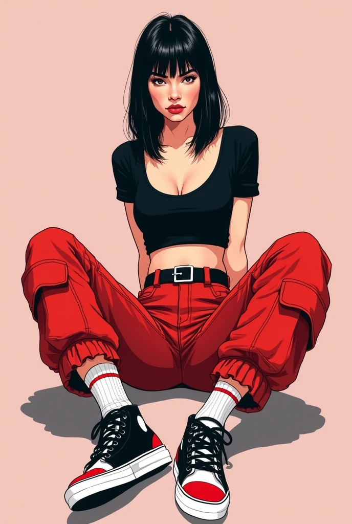(masterpiece:1.2, best quality:1.2, beautiful, high quality, highres:1.1, aesthetic), detailed, extremely detailed, ambient soft lighting, 4K, perfect eyes, perfect face, perfect lighting, girs and boys, alternate breast size, long black hair, breasts, glowing, glowing eyes, hair between eyes, medium breasts, lips, long hair, looking at viewer, on back, parted lips, plump, blue diamond eyes, blue ocean eyes, solo, medium breasts, arms at sides, (blue theme) (( elle fanning ))
Negative prompt: MeinaHentai V4- baked VAE, (badhandv4:1.2), (worst quality:2), (low quality:2), (normal (quality:2), lowres, bad anatomy, bad hands, normal quality, ((monochrome)), ((grayscale)) watermark, logo no watermarks, no texts ((badlegs)) (badhands)
Steps: 34, Sampler: DPM++ 2M SDE Karras, CFG scale: 10.0, Seed: 3370865178, Size: 545x1024, Model: EMS-2285-EMS, Denoising strength: 0.52, Clip skip: 2, ADetailer model: face_yolov8s.pt, ADetailer confidence: 0.5, ADetailer dilate/erode: 4, ADetailer mask blur: 4, ADetailer denoising strength: 0.25, ADetailer inpaint only masked: True, ADetailer inpaint padding: 32, ADetailer version: 23.7.11, TI hashes: "EMS-47-EMS, badhandv4", Version: v1.5.2.3-2-gbb3bc1b, TaskID: 632775650524121629
Used Embeddings: "EMS-47-EMS, badhandv4" Mujer sentada en una repisa con las piernas cruzadas, Retrato Sophie Mudd, Cara bonita con brazos y piernas, Modelo muy bonita, Hermosa modelo joven, Hermosa modelo, Impresionante modelo, cuerpo naranja, Victoria Siemer, por Emma Andijewska, poco caliente, sexy girl, Alina Ivanchenko, por Juan O'Gorman