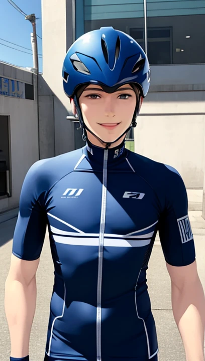 Cycling boy