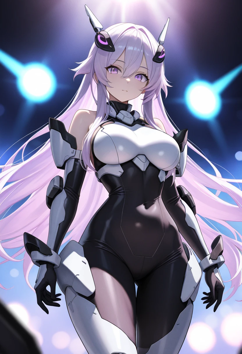 masutepiece, Best Quality，Squat ，Crab crotch，Leotard，highleg, Elegant, 1girl in, thigh high boots, well-muscled，Cute, blushed, Looking at Viewer, From  above,, Mini skirt, White and black striped T-shirt, Blue eyes, Beautiful eyes, Beautiful background, light Particle, Sun rays, Dramatic Lighting, Outside, shiny, Realistic, masutepiece, Best Quality, Ultra-detailed, Detailed, Scenery, Beautiful detailed eyes, detailed hairs