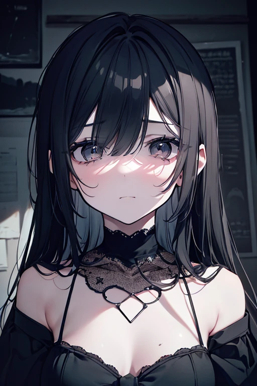 A girl with pieck finger, creating a ((masterpiece)) in the best quality. She has a beautiful eye shadow on her upper body. The focus of the portrait is on her detailed eyes and face, capturing every delicate feature. The art style is inspired by Lora's unique Keke Artstyle, adding a touch of sophistication to the image. The color palette is carefully chosen to enhance the overall composition and evoke a sense of intrigue. The lighting is soft and accentuates the girl's features, bringing out the depth and realism in the artwork.