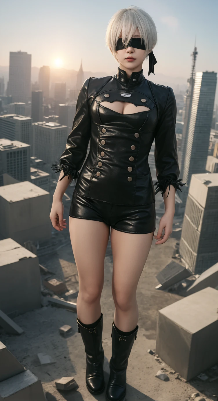 ((Masterpiece, Top Quality, High Resolution, Photorealistic, Raw, 8K wallpaper)), (huge stunning goddess shot,from above, very hot and sexy, jaw dropping beauty, perfect proportions, beautiful body, slim body beauty: 1.4), batman standing on Rooftop overlooking city skyline at night, gotham city background, nighttime in gotham city, gotham city, from movie batman, gotham city double exposure, gotham city style, film still of batman, metropolis filmic gotham city, cyberpunk batman, still image from batman movie, in batman movie still cinematic, gotham setting, the batman, gotham,