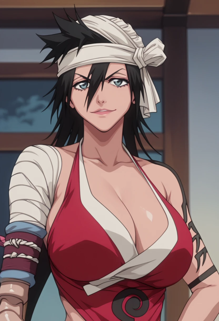 bragas, red scarf around the neck, ojos negros, cabello negro, corto_cabello,pelo entre los ojos, 1 girl in, 20yo,mujer joven,hermosa nariz,Beautiful character design, ojos perfectos, Cara perfecta,ojos expresivos,Equilibrio perfecto, mirando al espectador,boca cerrada, (inocente_grande_ojos:1.0),luz_They are smiling, arte oficial,fondo de pantalla CG 8k extremadamente detallado, (obra maestra:1.0),(mejor_Quality:1.0), muscular, muscular, Muscle, cabello negro, ojos grises, barriga, ombligo, chica musculosa, bikini blanco, Abs, abdomen
