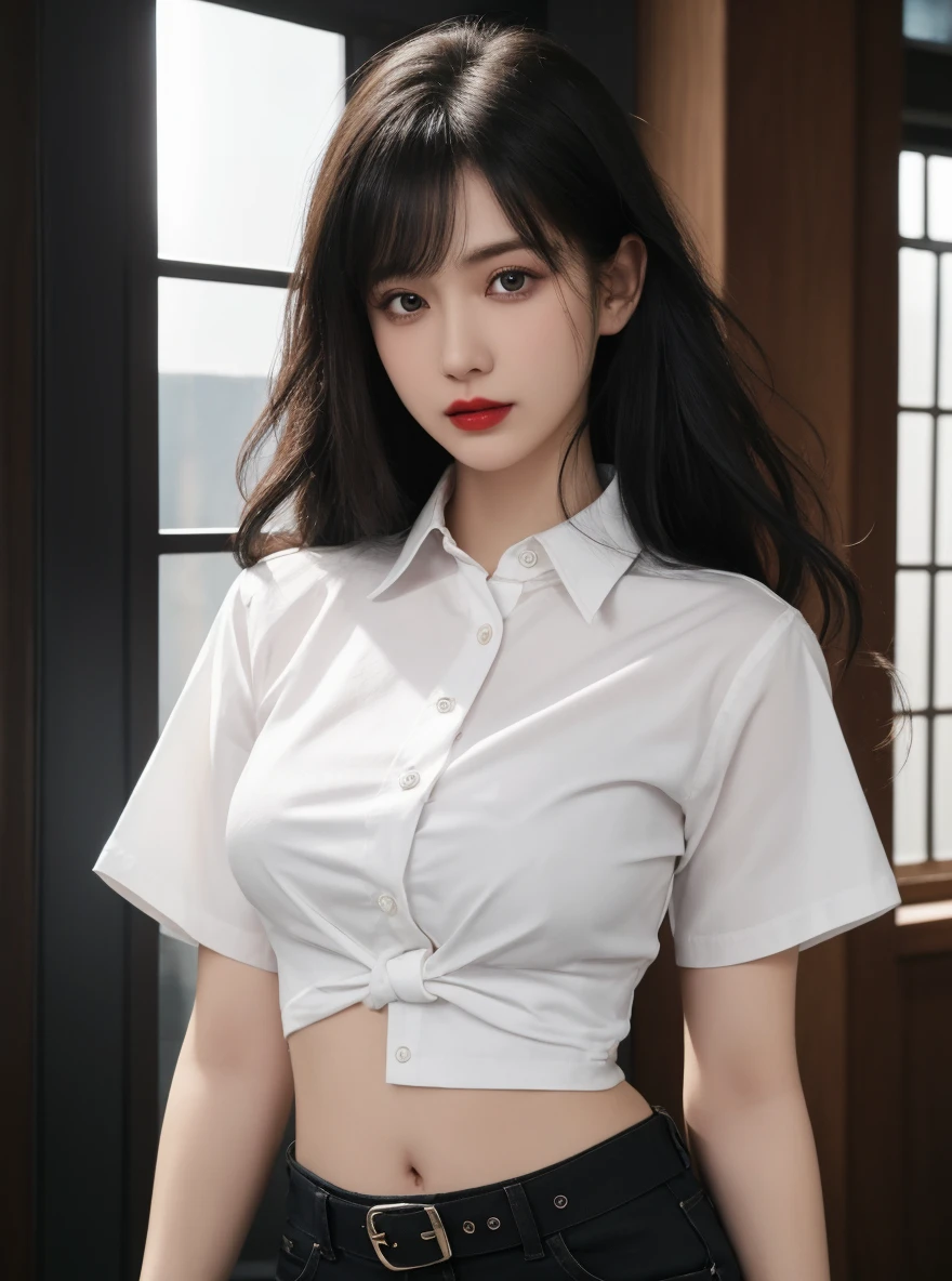 ((medium chest, small head)), ((15)) daylight, sunlight, (perfect body: 1.1), (young), (short wavy hair: 1.2), full body shot, (girl wearing school uniform: 1.4, pleated skirt, button-down shirt), ((school uniform)), (extremely detailed CG 8k wallpaper), (an extremely delicate and beautiful one), (masterpiece), (best quality: 1.0), (ultra highres: 1.0), beautiful lighting, perfect lighting,  realistic shadows, [highres], detailed skin, ultra-detailed, ((open legs)), (legs up), slim body) curved, large earring, thighs, (beautiful long hair),, thin collarbone, soft navel, soft midriff, soft back, top angle, sweaty, beautiful breasts, blush, photorealistic face, realistic, realistic eyes, small eyes, smile (((color))) (((neckline))), (freckles), (eye liner), (mascara), (((thick white liquid on body)), ((very sweaty)),  (((highly detailed skin)))), (the body is dripping wet)) ((wet thighs)), ((spread thighs)), ((hands on thighs))