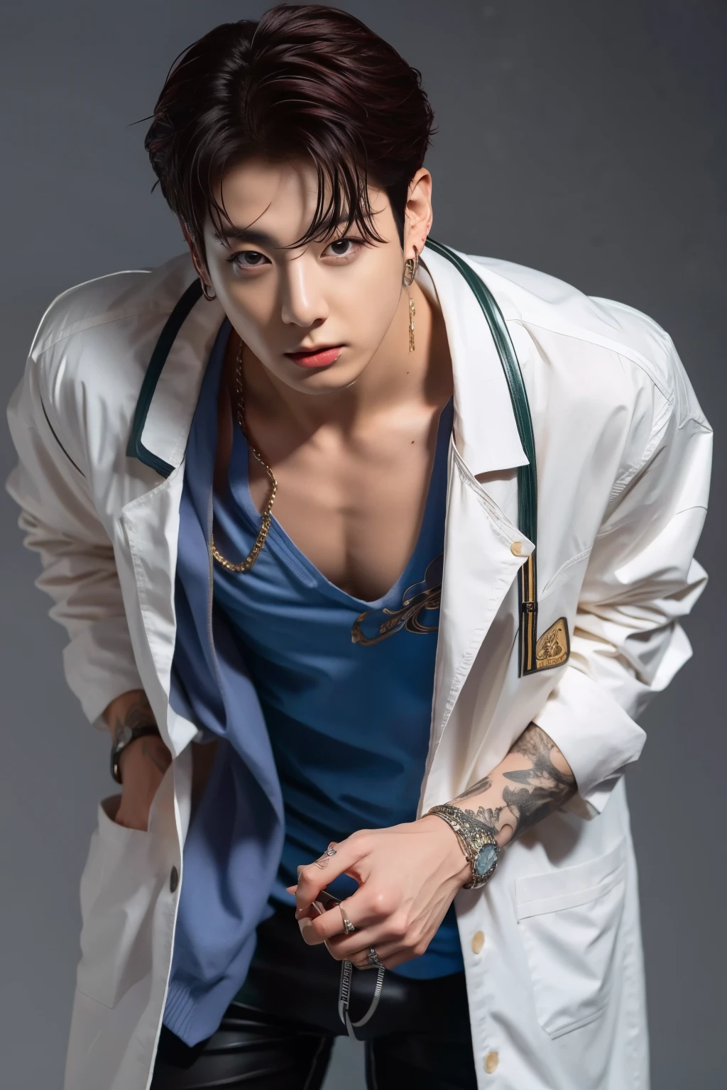 Jungkook BTS, muscular and marked