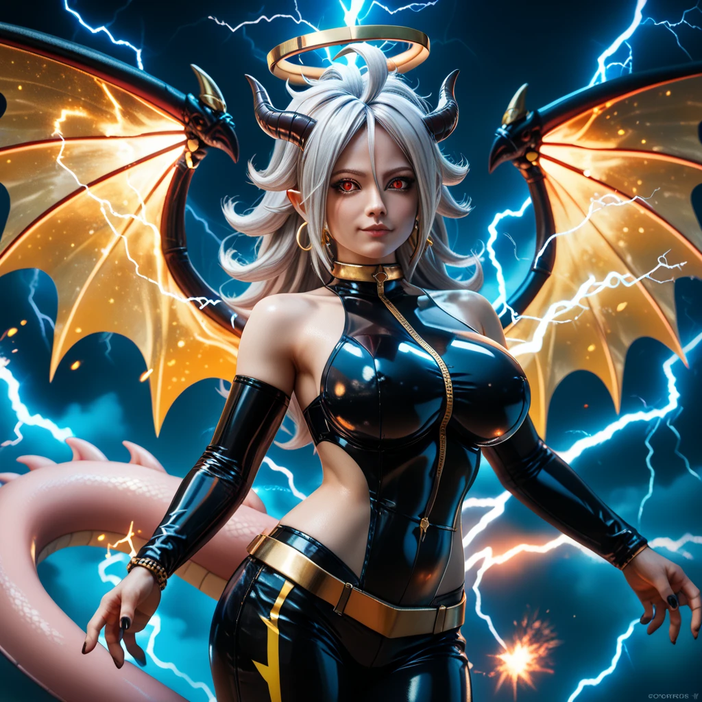 (draenei:1.3), (sexy:1.3), (red skin:1.2), (yellow eyes:1.2), (large bat wings:1.2), (1 female), [pt-br]