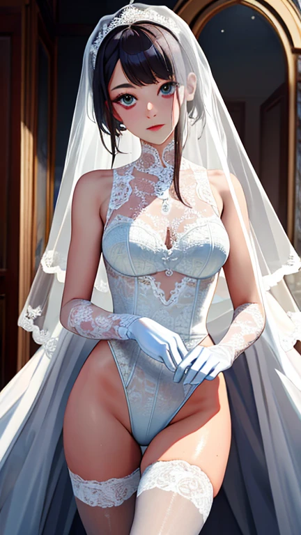 ((Unreal Engine 5)), ((ultra high definition)), ((ultra high resolution)), ((full sharpness)), ((maximum quality)), ((Cinematic)), ((8k)), ((Corpse Bride)), ((identical to the film)), ((ultra faithful to the film)), ((extremely beautiful)), ((alone)), ((full body)), ((ultra detailed face)), ((ultra detailed eyes)), ((ultra realist eyes)), ((ultra detailed irises)), ((ultra delicate hands)), ((ultra detailed hands)), ((ultra detailed fingers)), ((natural lighting)), ((front view)), ((totally ultra realistic)), ((repeat the same face)), ((always the same face)), ((repeat always the same face)), ((always the same body)), ((always the same proportions)), ((looking at the camera)), ((wearing a beautiful micro lingerie)), ((repeat the same clothes)), ((in the world of the dead)), ((very hot))