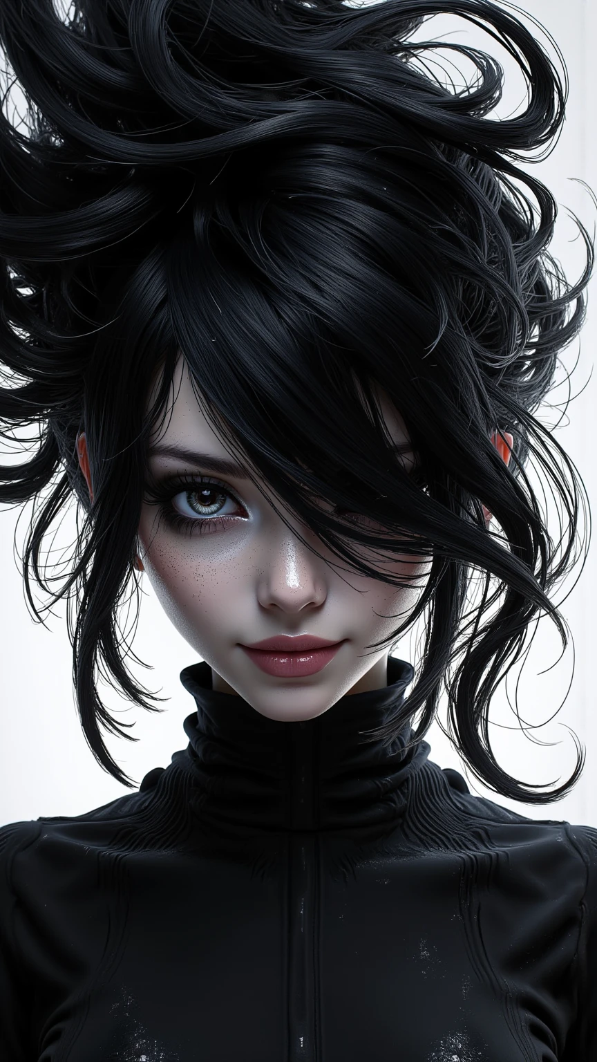 centrada, visual chave, intrincado, altamente detalhado, breathtaking beauty, lineart preciso, vibrante, Comprehensive cinematic, Carne Griffiths, Conrad Roset, (o retrato mais bonito do mundo:1.5), rosto detalhado, olhos detalhados, corpo detalhado, sexy sensual mulher