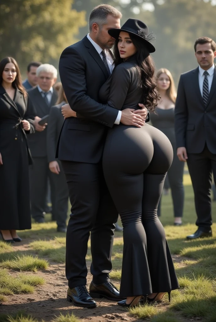 Kim kardashian with a man’s in her