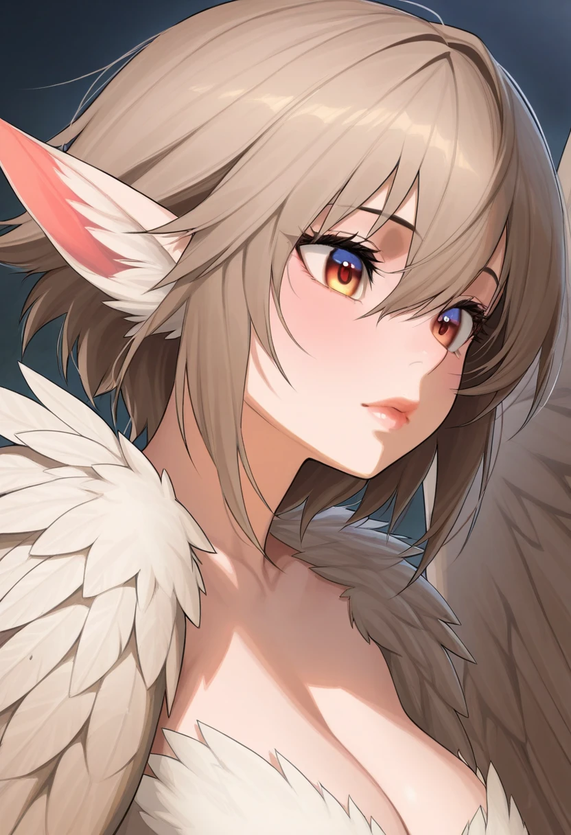 (detailed face and eyes:1.3),
<lora:mothchan-nvwls-v1:0.7>,moth-chan,fur trim, brown dress, brown thighhighs, elbow gloves, wings,nude,completely nude, 
Fairyland: A place where fairies and other magical creatures live,meeting,downpants,tan,
Ultra-detail,(highres:1.1),best quality,(masterpiece:1.3),cinematic lighting,