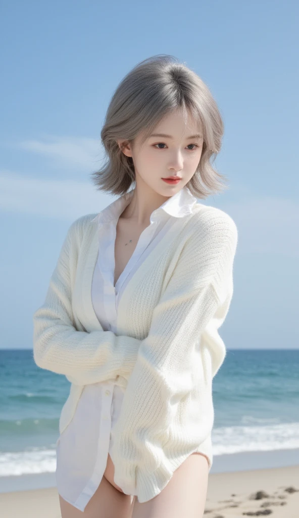 tmasterpiece,Need,illustration,Beautiful and delicate halo,Sateen,detailed lighting,detail water,(美丽细致的眼睛:1.1),seductiv,black ribbon,in blue and yellow clothes, black lence stockings,photoshoot, mid shot portrait, Single image,tmasterpiece,1girll, White hair, Purple eye, sportrait, photorealestic, Towels, (Onsen), side-lighting, the wallpaper, NSFW,
