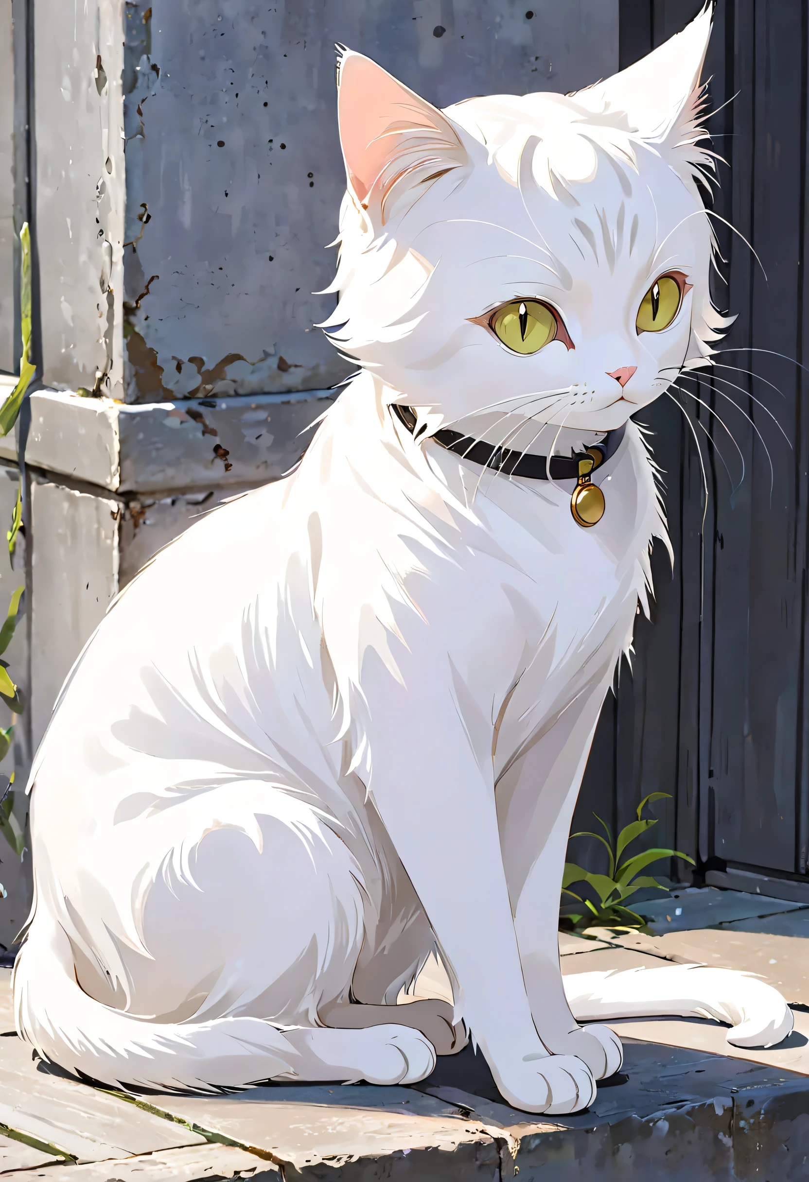 1cat,white