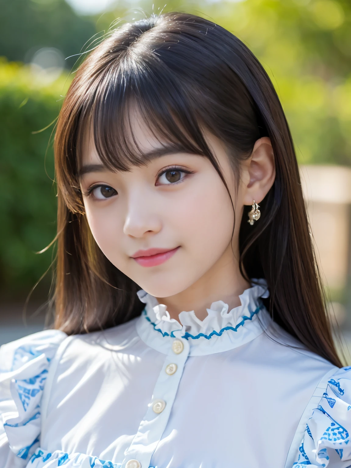 masterpiece, highest quality, Awareness-raising, Platinum Earrings, Platinum Necklace, White Dress, One Girl, cute, (Dynamic Lighting:1.2), Cinematic lighting, Delicate facial features, Detailed eyes, Sharp pupils, Realistic students, Depth of written boundary, ボケ Depth of written boundary, Sharp focus, (Ultra-detailed, bloom, Shine:1.4), Lots of little gems、Nipples are visible Red Neon、smile、Completely naked