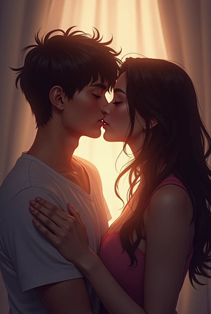 a kiss 