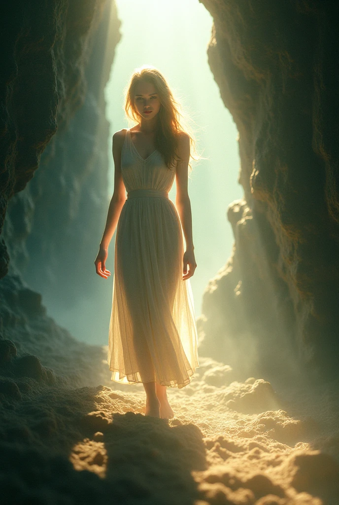 Persephone running away