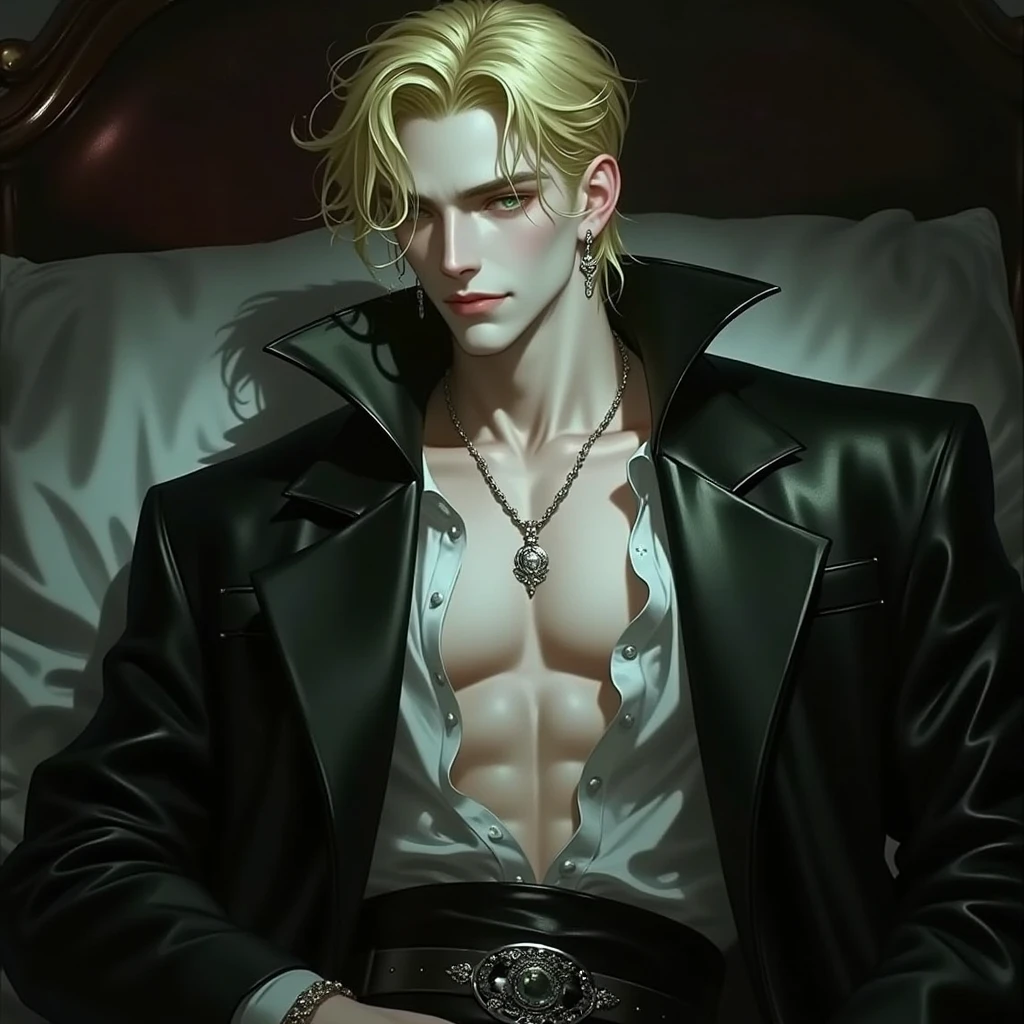 2boys black_hair blonde_hair erection femboy_on_male gay genos hand_on_head hand_on_own_head male male/male male_focus male_only multiple_boys one-punch_man open_mouth penetration reach_around sakimichan sex shirt_lift speed-o'-sound_sonic tagme torn_clothes uncensored yaoi,leather trouser man
