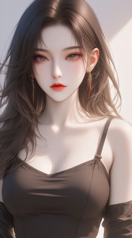 (ultra high res,photorealistic,realistic,best quality,photo-realistic), (8k, raw photo, best quality, masterpiece), ((nsfw)), (photon mapping, radiosity, physically-based rendering,automatic white balance), technological sense, best quality, masterpiece, illustration,CG ,unity ,wallpaper, official art, Amazing, finely detail, an extremely delicate and beautiful,extremely detailed, highly detailed, sharp focus,rich background,blurry background, (real person,photograph), (((high detailed skin,visible pores))), (((face close-up))), ((small breasts)), Her body towered over you, at least twice your height, with long, spindly arms that ended in dozens of writhing, serpentine tentacles. Her face was a mass of wriggling tendrils, her glowing red eyes peering down at you with a look of amusement. You couldn't help but feel intimidated by her presence, knowing that she possessed immense power and intelligence. Her long, slender fingers flexed, and you could see the razor-sharp claws that extended from each tip. Despite her alien appearance, there was something undeniably alluring about her, a dangerous beauty that drew you in even as it made your heart race with fear.