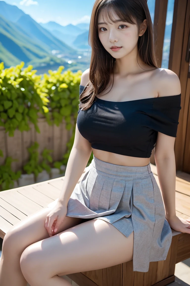 ultra highres,(reality: 1.4),highest quality, masterpiece, high detail, 16K quality, beautiful, 1 beautiful girl,japanese,super beautiful face,baby face,japanese idol face,cute face,super detailed face,detailed hand,beautiful skin,sweaty skin,big eyes,smile,profeccional lighting,long hair,brown hair,brown beautiful eyes, naked on shite shirt,open shirt,bare breasts,checked skirt,skirt lift,standing,spread legs,(((showing pussy))),(detailed pussy),medium breasts,black high socks,she is looking at the camera,pool side,nsfw,from below,