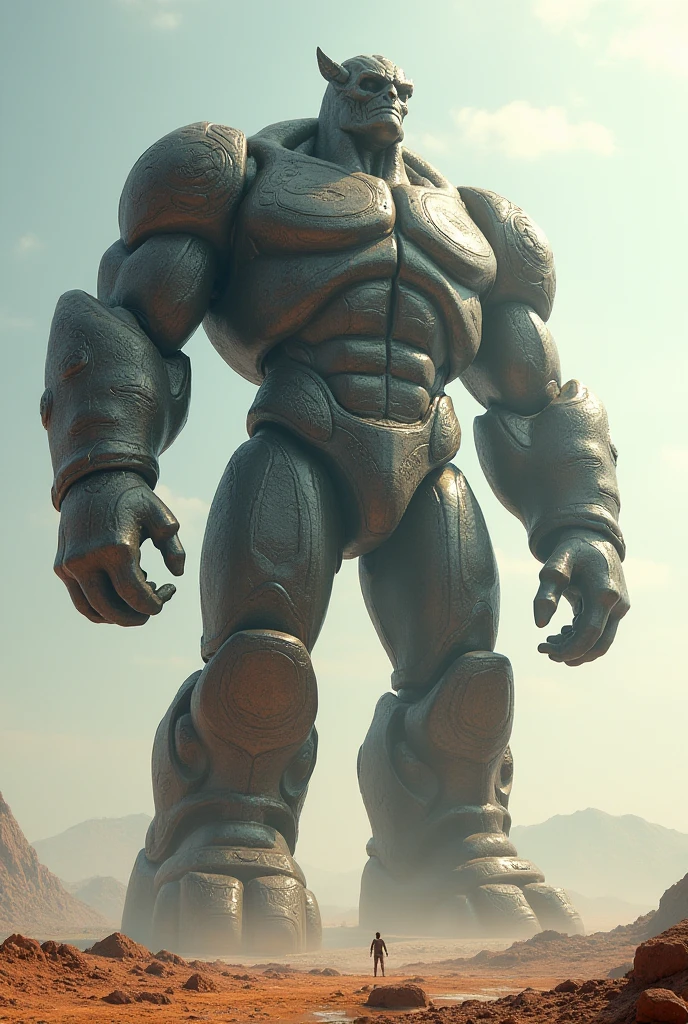 Super mega strong man lifting 1 million tons 