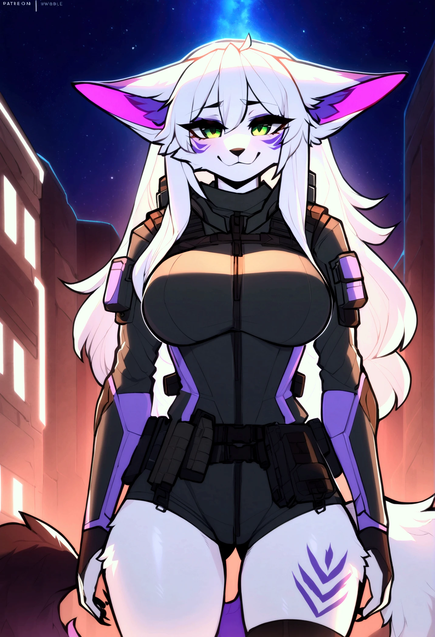 werecreature，Gray fur，Protective goggles，mechs，hour glass，Furry，Suspension cannon，quadratic element，Sleep under the moon，Firearms，Highest image quality，Pink meat pad，Furry gray tail，shoun，Tears