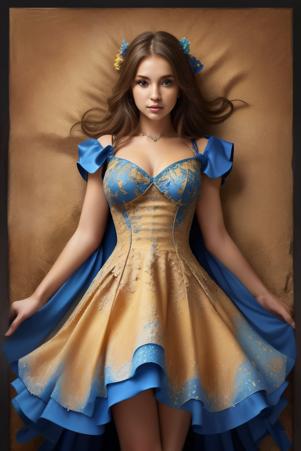 official image , most detailed data , beautiful and aesthetic , fractal art , Colorful , masterpiece, dresses of the best quality, 1girl,