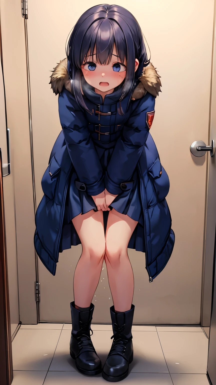 14 year old girl without full body clothing