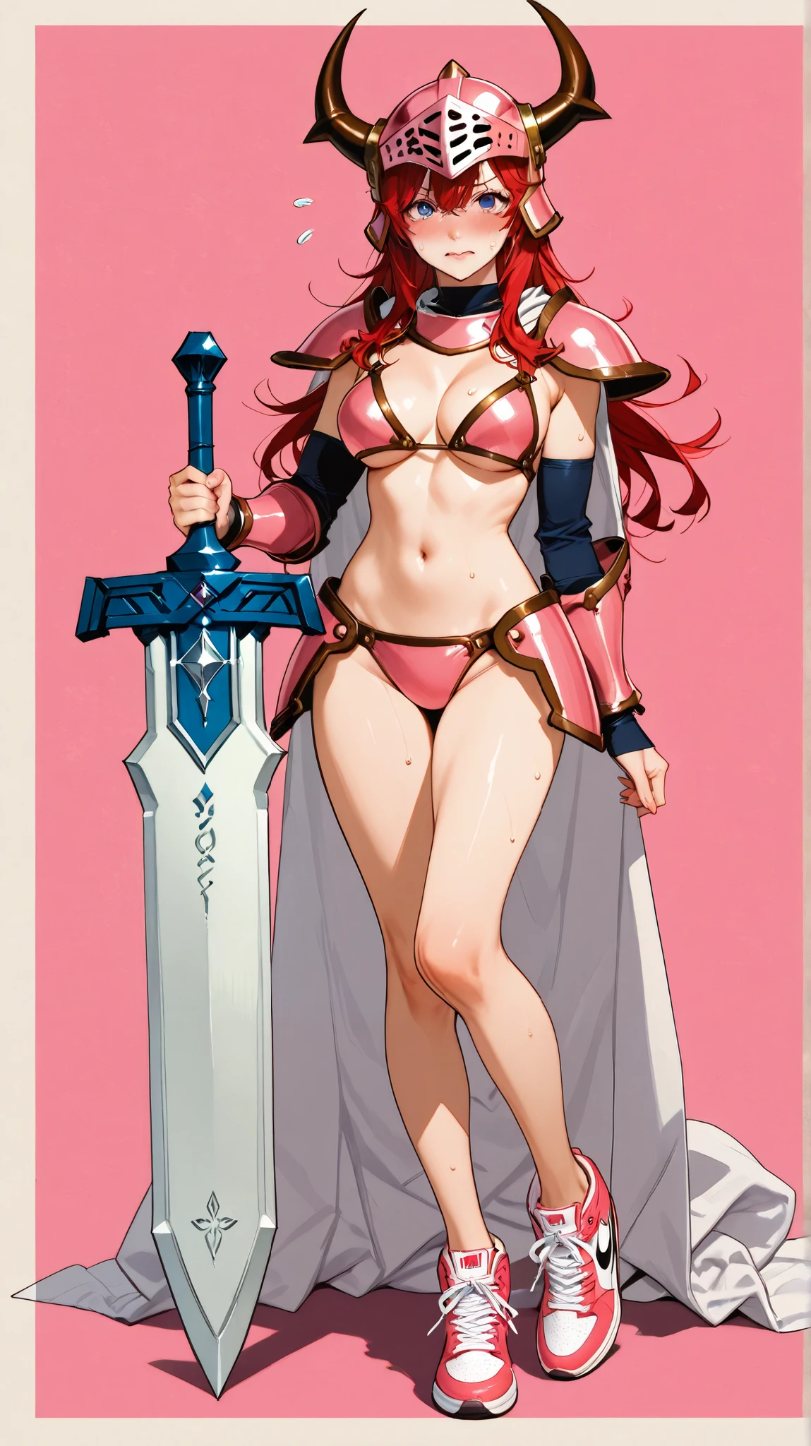 Ultra-detailed illustrations、Ultra-precise expression、masterpiece、Highest quality、ultra High resolution、High resolution、Hiromitsu Takeda Style、White background、Simple Background、Full body pink tights、Pink full face helmet、Pink Face Shield、eye shield、Pink leotard、Pink Rider Suit、Pink Tight Skirt、Big Breasts、Pink Glove、Pink boots、Belt of Hearts、