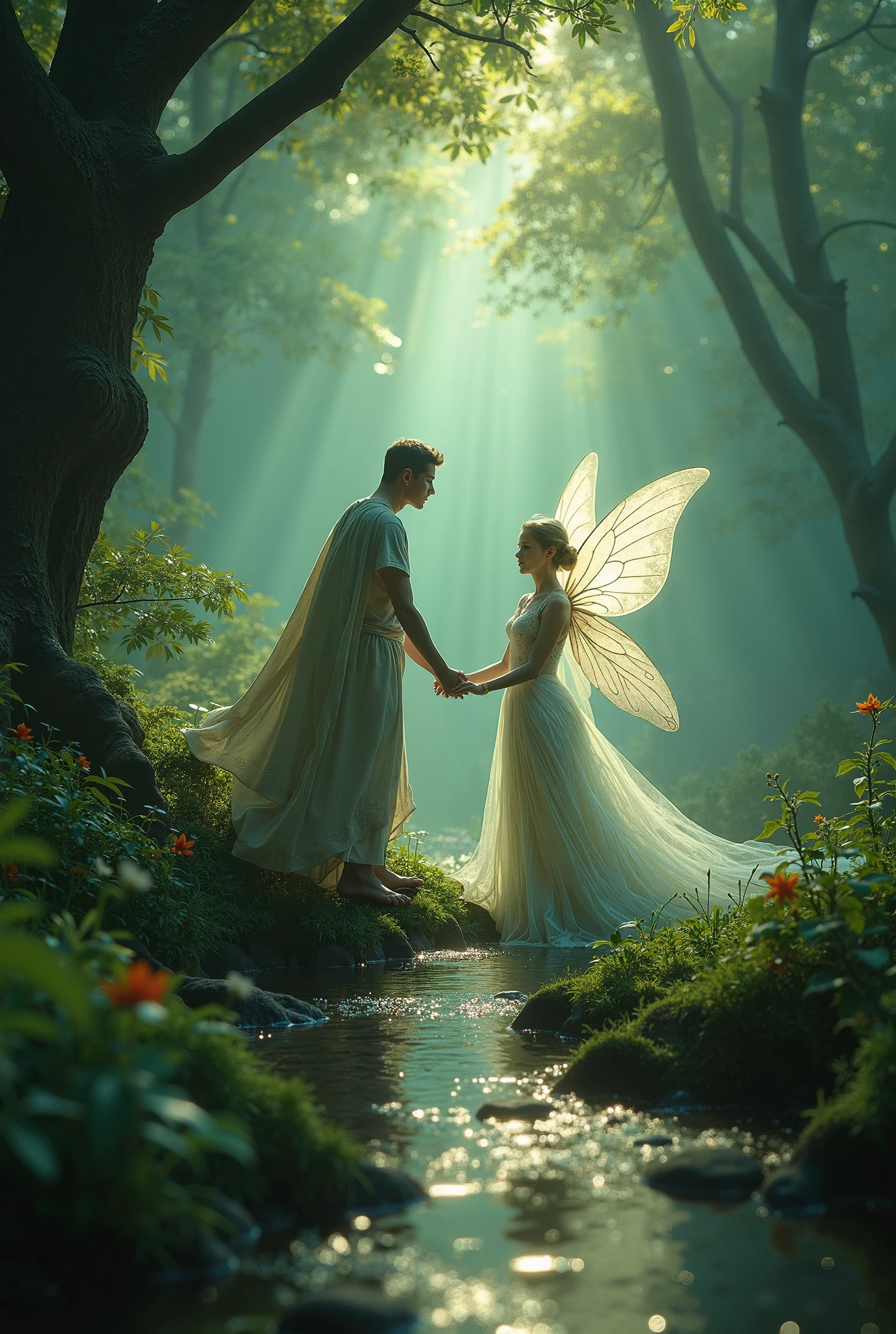 Fairy lady said to tom you must promise never to take anything from this place. The magic of the forest is delicate and must be preserved.”