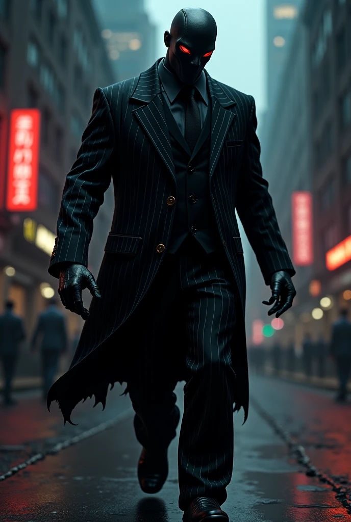 hyper ultra realistic photographs full body of A dapper zombie, dressed in the remnants of a once-fashionable suit, stumbles through a bustling city street. Their face, a mask of decay, remains stoic amidst the chaos, a silent observer of the world they no longer inhabit. ratio 16:9, 4k, 8k resolution, High quality photo, high detailed, imagesharp focus, Cinematic lighting,hyperdetailed & Unreal engine, detail, realism, photography,cinematography, camera NIKON, lens NIKKOR flagship, masterpiece. hyper-maximalism, ultradetailed photorealistic, light skin imperfections, final render, vray