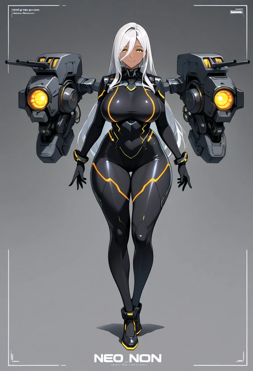 (masterpiece,High quality,Top quality,super detail, best quality ,)hair detail ,skin details,body details,facial details,full body view,1 woman,robot,cute,