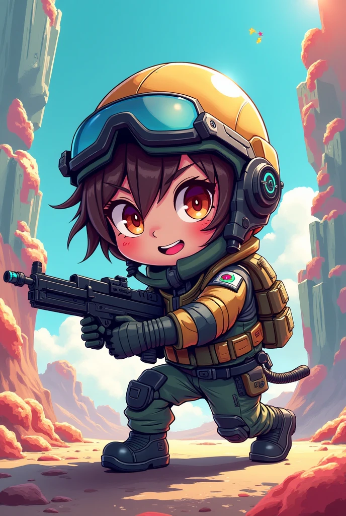 Counter striker, chibi cute - SeaArt AI