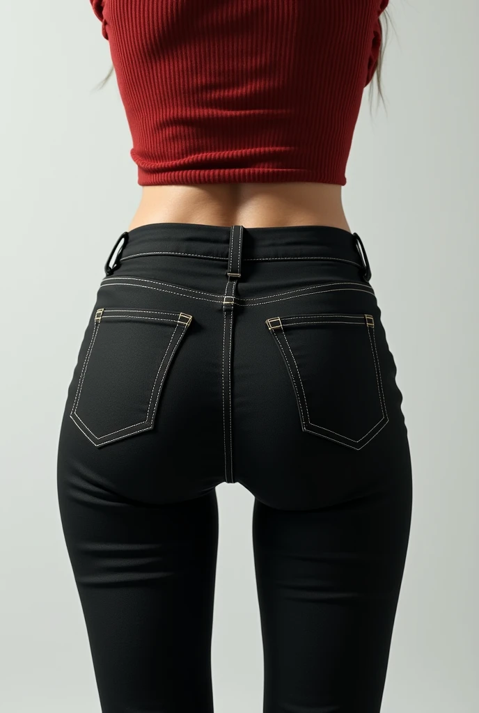 ass in black jeans