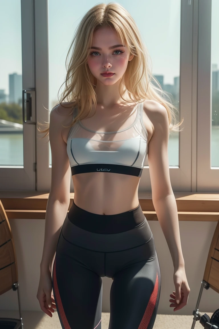 a close up of a woman taking a selfie in a mirror, wearing sexy cropped top, wearing tight simple clothes, smooth white tight clothes suit, thicc, 2 4 year old female model, tight costume, wearing a crop top, wearing a cute top, Slender waist, photo of slim girl model, gorgeous chinese models, With long hair, Crop top