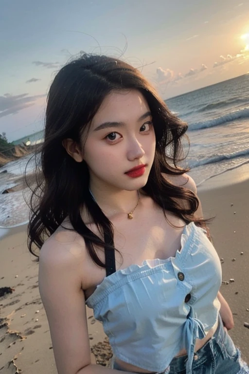 (female:1.2), 8k, ultra hd, ultra detailed texture, hyper realistic, masterpiece, detailed texture, detailed face, detailed skin, detailed lighting, (photorealistic:1.5), best quality, beautiful lighting, cinematic lighting, professional lighting, ultra highres, realistic, detailed hair, real hair, high quality, (realskin:1.5), extremely detailed, finely detail, ultra-detailed, 1girl, solo, goddes, (beautiful eyes:1.5), red lips, parted lips, nose, white skin, pretty, beautiful, details brown hair
