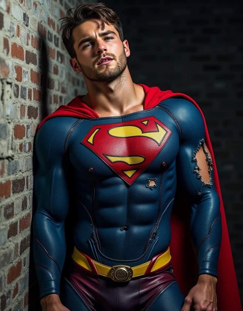 Translating text with the camera Make me a cartoon photo of a handsome 20 year old superhero