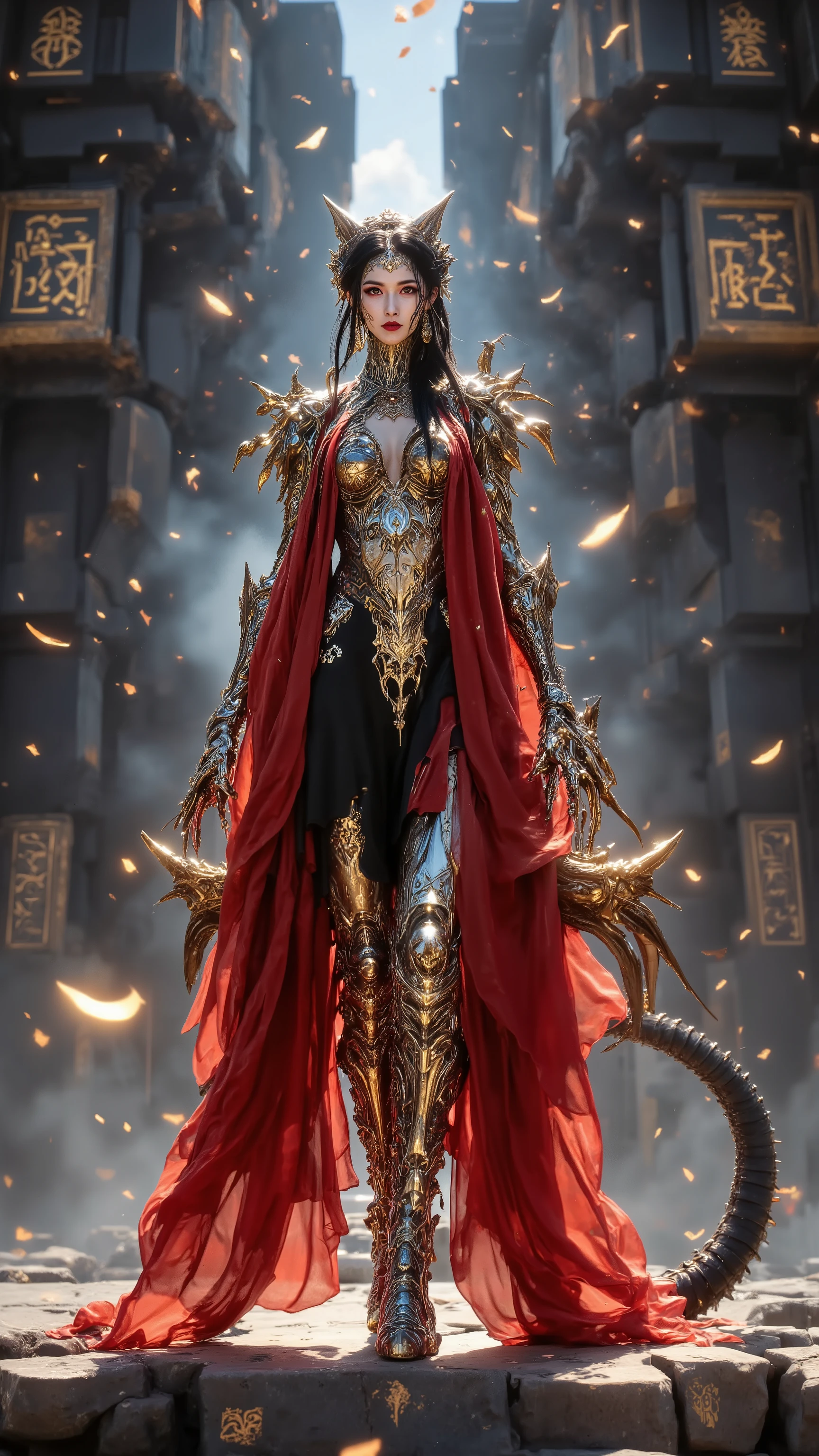 ancient Egyptian mythology Sphinx cat lady {x} design a super commercial blockbuster movie-grade promotional edition super beautiful giant poster designed by a gorgeous Hollywood master。( concentrated computing power ,The ultimate use of screen space ,Using a unique and unique design ,by镜头语言隐喻、Metaphor 、, created a pair of :1.8),(超多花样赛博Fun饰品, Invisibly coding , makes the picture match 14 + review requirements :1.8),( streaming creative action :1.6),Three-dimensional picture tension 。 Master Composition 、 creative design layout 、 super long body and drastic changes curve 、by几何图形拼接诸多创意要素,by特种镜头多horn度拍摄、 multiple scenes , Clean Picture , bright color ,hdr,(Super real、 super detailed、Super complex,Super-sharp 、 Super Visual Effects Engine secondary rendering 、 super high quality output:1.8)。{(byClassical Aesthetics 主义为基础, characters ,Carefully crafted,by宝石、Metal、Liquid silicone 3D printing,让horn色们的外观拥有超现实调整修正后的视觉效果与realism:1.8),, they always (And elegant、solemn、pride:1.6),by(Integrated 、 precise connection 、 seamless nesting 、 conceal mysteries, level-level sexual characteristics and extraordinary sexual tension :horn、tail、Tentacles、Wings、Feather、scale、nail、hoof、Prosthetics、fur、Chitin 、Pattern、Tattoo、, made a gorgeous appearance :1.8),(, a mini and cute dexterous flower fairy goblin :1.6),她们常驻咖位主horn群像:(Integrated 完美融合精密嵌套无缝衔接的神话赛博生化雌性半人马,Half man, half horse, half man, half horse :1.8)、( The enchanting Elder Kraken :1.6) The Mermaid Queen 、( the mythical Sphinx cat lady:1.6)housekeeper、( :1.6) The Phoenix Witch ,( and later rendered :1.6)Ranger Scout 、(charm四射的粉红色魅魔:1.6) The dance troubadour ,( More than five females :1.6)福瑞horn色。 They all have : Super long and beautiful body ,Real skin、 Muscle texture and texture ,Classical Aesthetics 、 Physiological perfection、Ergonomic structure 、 high-tech medical beauty 、 the world's top cosplay 、( Conceals mysterious, masterful sexual characteristics and extraordinary sexual tension :1.6)、Abundant collagen 、 ultra-low body fat percentage 、 golden ratio body、 multiple complex topography 、Super slim legs 、( Super-Narrow Ribs and Waist :1.4)、Beauty、Colorful、 Blonde 、Tear mole、 Monster level sexual characteristics 、, including the Succubus Dancer with an extraordinary sexual tension }。史诗级的宏大制片场景内包含多种horn色和职业服化道,( Ancient Egyptian mythology Sphinx cat lady :1.6),horn色体态呈现出多种高超技艺设计动作,, perfectly blends sophisticated nesting and seamlessly connected cyber-biochemical women , that transcends the limits of reality 、 seamlessly nested with mythological and legendary monster characteristics , and , multi-style architecture , Xia Guang Rui Meng , Piano, chess, calligraphy and painting ,The Legend of Baosha 。shineFire水晶脚环,Hate the sky,charm,超级Dynamic,Smooth movement , Elegant Posture , long whip put away , Illusory Aura ,Chic,Dynamic,New Chinese ornate costume ,solemn感与妩媚反差萌。 partner combination 、interactive、Innocence、shine、 multiple color light 、Fire、 ultimate color control 、Soft 、Ancient、 The Succubus dancer with a grand mood 、Fun、 surrealistic 、Shadow God Map 、、 inspirational idea 、realism、 plot screen 、Prize-winning entries 、 ergonomic creations 。(被虚化的星空中超极巨构体logo上shine光芒的古老符文:1.6)。<centaur concept>,。