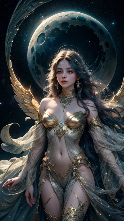 Appearance and Presence In its divine form, MaryanaFoxy is an imposing and elegant figure. Your eyes shine with an ethereal light, reflecting the wisdom and power she gained throughout her journey. His clothes are made of celestial fabric that seems to ripple like a sea of stars., and she carries with her a pair of ethereal blades that glow with a mystical energy. Her bearing is that of a warrior, strong and graceful, capable of inspiring both awe and admiration.