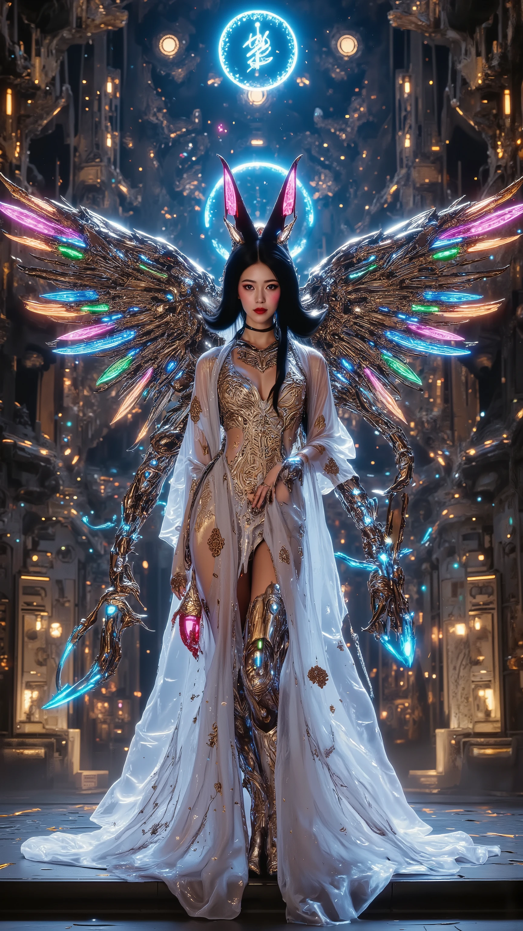  ancient Egyptian mythology Sphinx cat lady {x} design a super commercial blockbuster movie-grade promotional edition super beautiful giant poster designed by a gorgeous Hollywood master。（ concentrated computing power ，The ultimate use of screen space ，Using a unique and unique design ，by镜头语言隐喻、Metaphor 、, created a pair of ：1.8），（超多花样赛博Fun饰品， Invisibly coding ， makes the picture match 14 + review requirements ：1.8），（ streaming creative action ：1.6），Three-dimensional picture tension 。 Master Composition 、 creative design layout 、 super long body and drastic changes curve 、by几何图形拼接诸多创意要素，by特种镜头多horn度拍摄、 multiple scenes ， Clean Picture ， bright color ，hdr，（Super real、 super detailed、Super complex，Super-sharp 、 Super Visual Effects Engine secondary rendering 、 super high quality output：1.8）。{（byClassical Aesthetics 主义为基础， characters ，Carefully crafted，by宝石、Metal、Liquid silicone 3D printing，让horn色们的外观拥有超现实调整修正后的视觉效果与realism：1.8），, they always （And elegant、solemn、pride：1.6），by（Integrated 、 precise connection 、 seamless nesting 、 conceal mysteries, level-level sexual characteristics and extraordinary sexual tension ：horn、tail、Tentacles、Wings、Feather、scale、nail、hoof、Prosthetics、fur、Chitin 、Pattern、Tattoo、, made a gorgeous appearance ：1.8)，（, a mini and cute dexterous flower fairy goblin ：1.6），她们常驻咖位主horn群像：（Integrated 完美融合精密嵌套无缝衔接的神话赛博生化雌性半人马，Half man, half horse, half man, half horse ：1.8）、（ The enchanting Elder Kraken ：1.6） The Mermaid Queen 、（ the mythical Sphinx cat lady：1.6）housekeeper、（ ：1.6） The Phoenix Witch ，（ and later rendered ：1.6）Ranger Scout 、（charm四射的粉红色魅魔：1.6） The dance troubadour ，（ More than five females ：1.6）福瑞horn色。 They all have ： Super long and beautiful body ，Real skin、 Muscle texture and texture ，Classical Aesthetics 、 Physiological perfection、Ergonomic structure 、 high-tech medical beauty 、 the world's top cosplay 、（ Conceals mysterious, masterful sexual characteristics and extraordinary sexual tension ：1.6）、Abundant collagen 、 ultra-low body fat percentage 、 golden ratio body、 multiple complex topography 、Super slim legs 、（ Super-Narrow Ribs and Waist ：1.4）、Beauty、Colorful、 Blonde 、Tear mole、 Monster level sexual characteristics 、, including the Succubus Dancer with an extraordinary sexual tension }。史诗级的宏大制片场景内包含多种horn色和职业服化道，（ Ancient Egyptian mythology Sphinx cat lady ：1.6），horn色体态呈现出多种高超技艺设计动作，, perfectly blends sophisticated nesting and seamlessly connected cyber-biochemical women ， that transcends the limits of reality 、 seamlessly nested with mythological and legendary monster characteristics ， and ， multi-style architecture ， Xia Guang Rui Meng ， Piano, chess, calligraphy and painting ，The Legend of Baosha 。shineFire水晶脚环，Hate the sky，charm，超级Dynamic，Smooth movement ， Elegant Posture ， long whip put away ， Illusory Aura ，Chic，Dynamic，New Chinese ornate costume ，solemn感与妩媚反差萌。 partner combination 、interactive、Innocence、shine、 multiple color light 、Fire、 ultimate color control 、Soft 、Ancient、 The Succubus dancer with a grand mood 、Fun、 surrealistic 、Shadow God Map 、、 inspirational idea 、realism、 plot screen 、Prize-winning entries 、 ergonomic creations 。（被虚化的星空中超极巨构体logo上shine光芒的古老符文：1.6）。＜centaur concept>，。