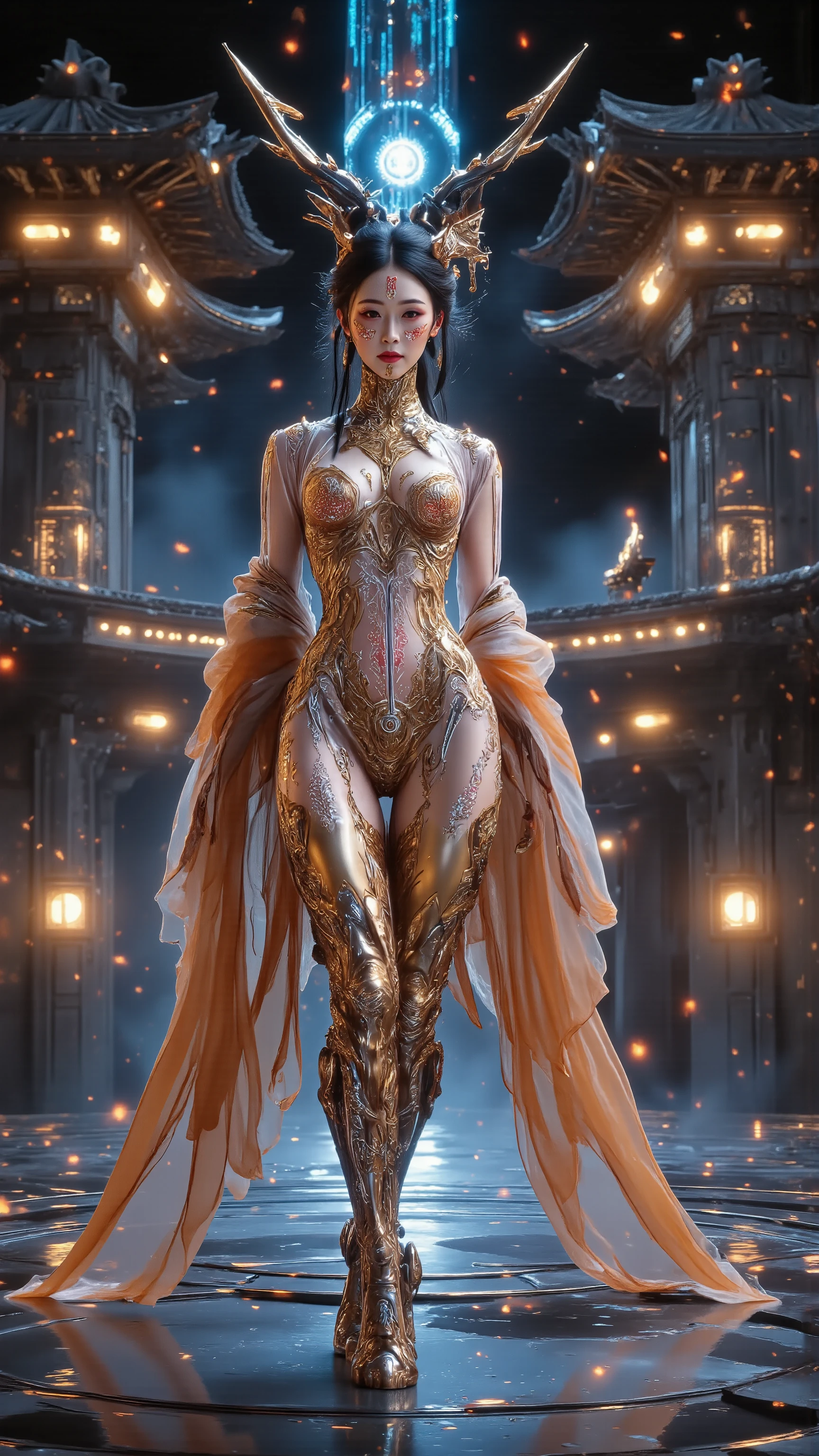 ancient Egyptian mythology Sphinx cat lady {x} design a super commercial blockbuster movie-grade promotional edition super beautiful giant poster designed by a gorgeous Hollywood master。( concentrated computing power ,The ultimate use of screen space ,Using a unique and unique design ,by镜头语言隐喻、Metaphor 、, created a pair of :1.8),(超多花样赛博Fun饰品, Invisibly coding , makes the picture match 14 + review requirements :1.8),( streaming creative action :1.6),Three-dimensional picture tension 。 Master Composition 、 creative design layout 、 super long body and drastic changes curve 、by几何图形拼接诸多创意要素,by特种镜头多horn度拍摄、 multiple scenes , Clean Picture , bright color ,hdr,(Super real、 super detailed、Super complex,Super-sharp 、 Super Visual Effects Engine secondary rendering 、 super high quality output:1.8)。{(byClassical Aesthetics 主义为基础, characters ,Carefully crafted,by宝石、Metal、Liquid silicone 3D printing,让horn色们的外观拥有超现实调整修正后的视觉效果与realism:1.8),, they always (And elegant、solemn、pride:1.6),by(Integrated 、 precise connection 、 seamless nesting 、 conceal mysteries, level-level sexual characteristics and extraordinary sexual tension :horn、tail、Tentacles、Wings、Feather、scale、nail、hoof、Prosthetics、fur、Chitin 、Pattern、Tattoo、, made a gorgeous appearance :1.8),(, a mini and cute dexterous flower fairy goblin :1.6),她们常驻咖位主horn群像:(Integrated 完美融合精密嵌套无缝衔接的神话赛博生化雌性半人马,Half man, half horse, half man, half horse :1.8)、( The enchanting Elder Kraken :1.6) The Mermaid Queen 、( the mythical Sphinx cat lady:1.6)housekeeper、( :1.6) The Phoenix Witch ,( and later rendered :1.6)Ranger Scout 、(charm四射的粉红色魅魔:1.6) The dance troubadour ,( More than five females :1.6)福瑞horn色。 They all have : Super long and beautiful body ,Real skin、 Muscle texture and texture ,Classical Aesthetics 、 Physiological perfection、Ergonomic structure 、 high-tech medical beauty 、 the world's top cosplay 、( Conceals mysterious, masterful sexual characteristics and extraordinary sexual tension :1.6)、Abundant collagen 、 ultra-low body fat percentage 、 golden ratio body、 multiple complex topography 、Super slim legs 、( Super-Narrow Ribs and Waist :1.4)、Beauty、Colorful、 Blonde 、Tear mole、 Monster level sexual characteristics 、, including the Succubus Dancer with an extraordinary sexual tension }。史诗级的宏大制片场景内包含多种horn色和职业服化道,( Ancient Egyptian mythology Sphinx cat lady :1.6),horn色体态呈现出多种高超技艺设计动作,, perfectly blends sophisticated nesting and seamlessly connected cyber-biochemical women , that transcends the limits of reality 、 seamlessly nested with mythological and legendary monster characteristics , and , multi-style architecture , Xia Guang Rui Meng , Piano, chess, calligraphy and painting ,The Legend of Baosha 。shineFire水晶脚环,Hate the sky,charm,超级Dynamic,Smooth movement , Elegant Posture , long whip put away , Illusory Aura ,Chic,Dynamic,New Chinese ornate costume ,solemn感与妩媚反差萌。 partner combination 、interactive、Innocence、shine、 multiple color light 、Fire、 ultimate color control 、Soft 、Ancient、 The Succubus dancer with a grand mood 、Fun、 surrealistic 、Shadow God Map 、、 inspirational idea 、realism、 plot screen 、Prize-winning entries 、 ergonomic creations 。(被虚化的星空中超极巨构体logo上shine光芒的古老符文:1.6)。<centaur concept>,。