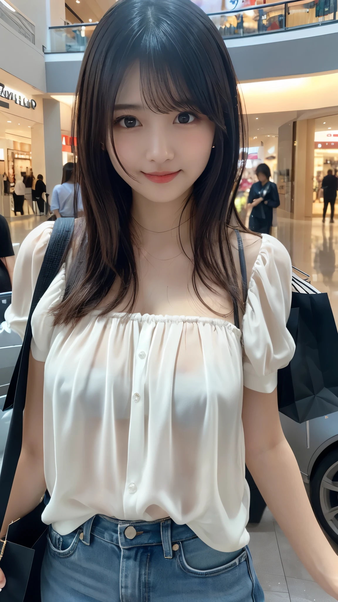 ((top-quality、NSFW、8K、masterpiece:1.3))、(one beautiful women)、professional photograpy、((Beautiful Japan woman taking photos at hotel))、Perfect beauty face、Perfect body、Raw photo、Ultra-high resolution photos、((A smile:1.1))、(Slender face:1.1)、(slender physique:1.2)、(small tits:1.4)、Silver dress:1.2、((Close-up of bust:1.15))、Looking at the camera、A black、a necklace、Ear-piercing、At the hotel、A detailed face、A detailed eye、Detailed 、Hands on shoulders、 ((( nipples protruding from the dress,,,,,,,:1.35)))、(((Show Bust )))、((taken from the under))、Low position shooting:1.35、A sexy、Small、pointed Nipple、red blush