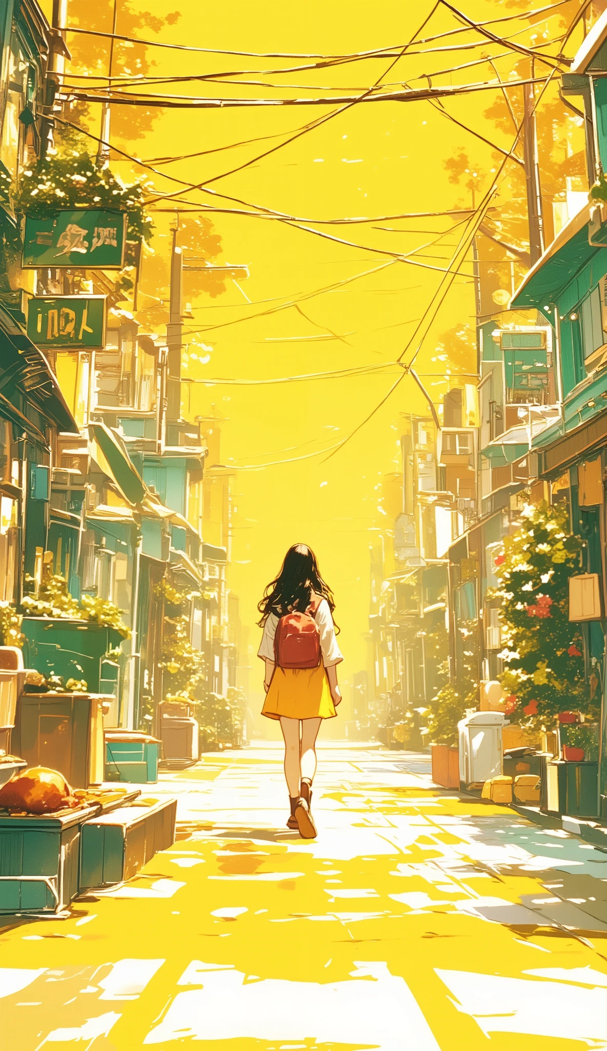   Chrome Yellow Illustrations  , Flat Street  ,  Cake Decorations , Roast turkey,  girl on her way home from school,   Yellow-green Illustrations  , End of the year,   English muffins  ,   Christmas Eve  ,   girl,   Merry Christmas  ,   mimosa illustrations  , To you,   Illustrations with Canary Yellow as the main color,, Busy Cities  ,   beautiful woman,   Santa Claus,   cream yellow illustrations  