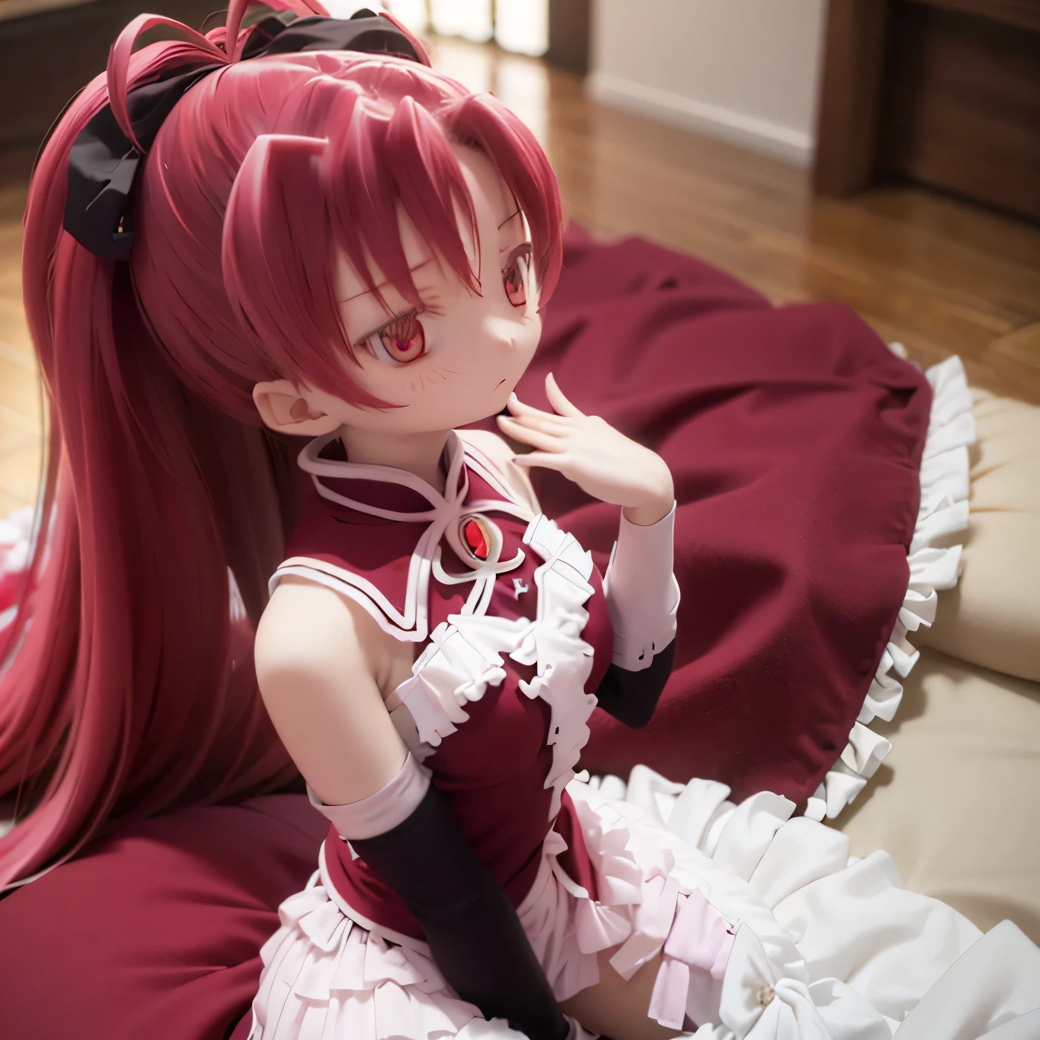         Details,         Beautiful woman with impressive eyes       ,         perfect face ,    ,   Attention to       Details ,     anime style,         bright color,  cute,  'n'n'     ,       Curvy and Plump Body      , , Rye and bed.  poor when worn、         TO HIDE THERE ,Sakura Kyoko's hairstyle              、 cute
