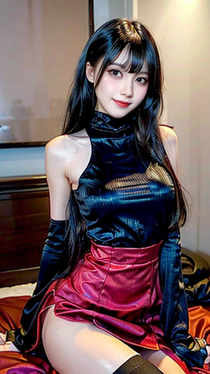 Li Jiaxian&#39;s photo of a Korean woman in a cafe，She sat at the table，Coffee in hand，Sunlight outside the window, Blue Hair, Dynamic poses, Texture, Pale skin, Glowing skin, (Slim, small:1.2), [:(Focus on the face, Delicate face, Perfect eyes, Looking at the audience:1.2):0.2], Reality, Film Grain, best quality, masterpiece 