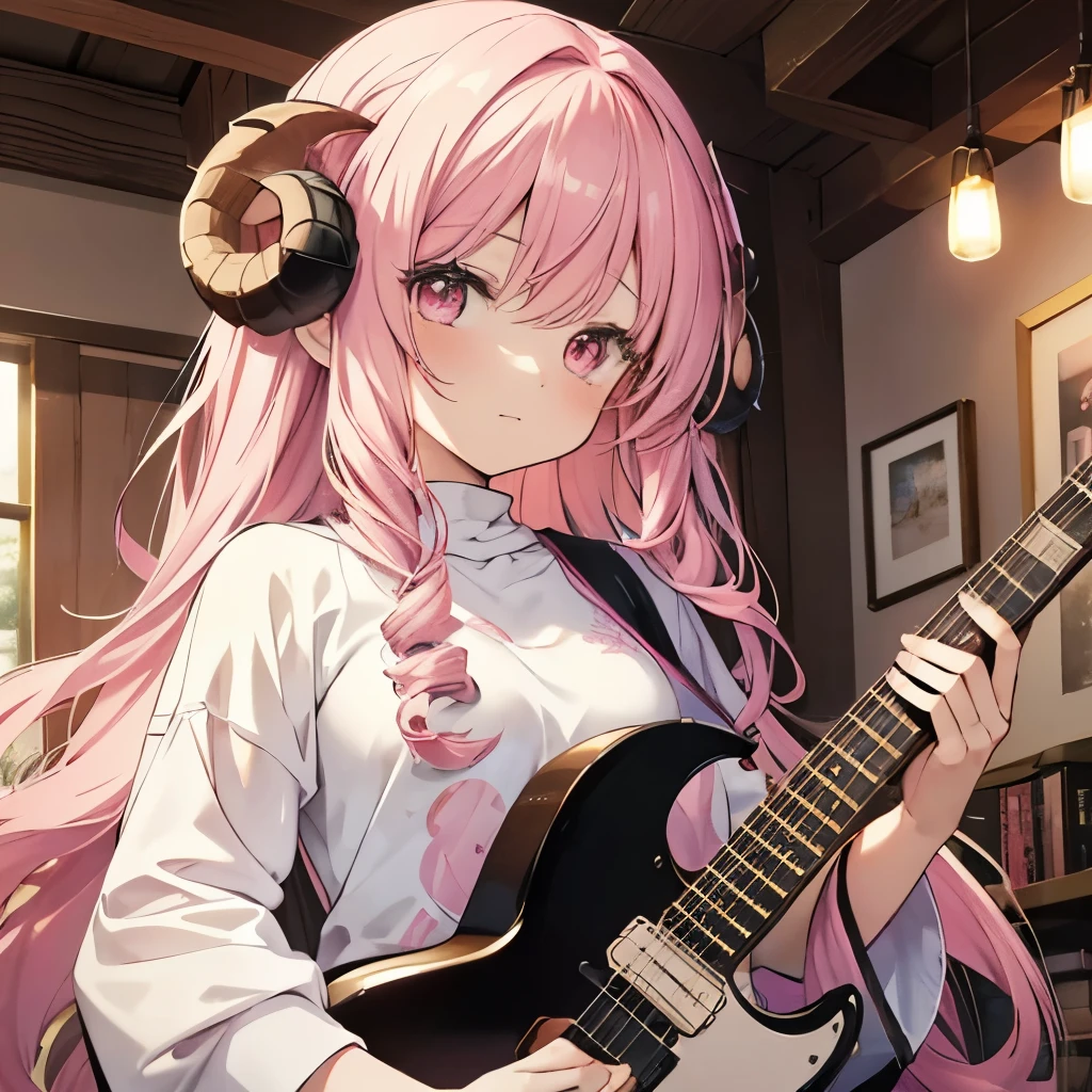 Anime Cut String A close-up anime-style illustration of a girl named 'Fua-chan - SeaArt AI