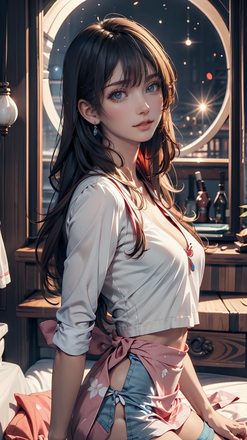 (masterpiece,Highest quality), , View your viewers, , {Top View|Bottom View|Intermediate View}, , {Long Hair|short hair}, (Wavy Hair:0.8),, {Upper Body|Cowboy Shot}, , {indoor|Outdoor}, , {Fantasy|Modern|sf},, {night明け|night}, , {blue eyes|Iris|Grey Eyes},, {shy|Happy|sad|smile|Happy face},