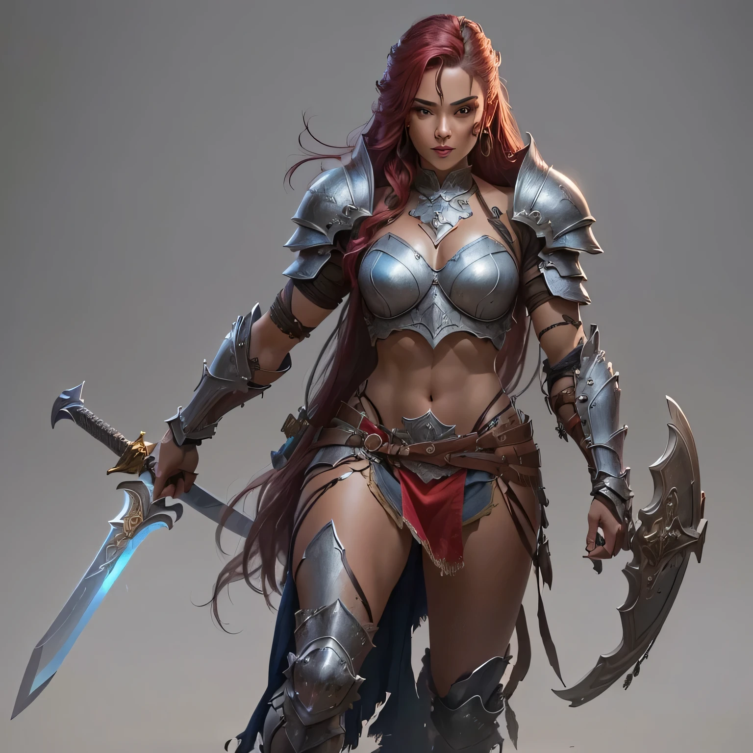 um desenho de uma mulher com uma espada e um vestido, barbarian mulher guerreira, barbarian woman, very beautiful barbarian woman, guerreira, north adult guerreira, retrato de uma barbarian woman, Mulher guerreira, uma mulher berserker muito bonita, north guerreira, mulher guerreira, AMAZONA feminino, Poster. senhor das adagas, retrato de uma barbarian woman, FEMININA, DELICADA, RUIVA, CABELOS VERMELHOS