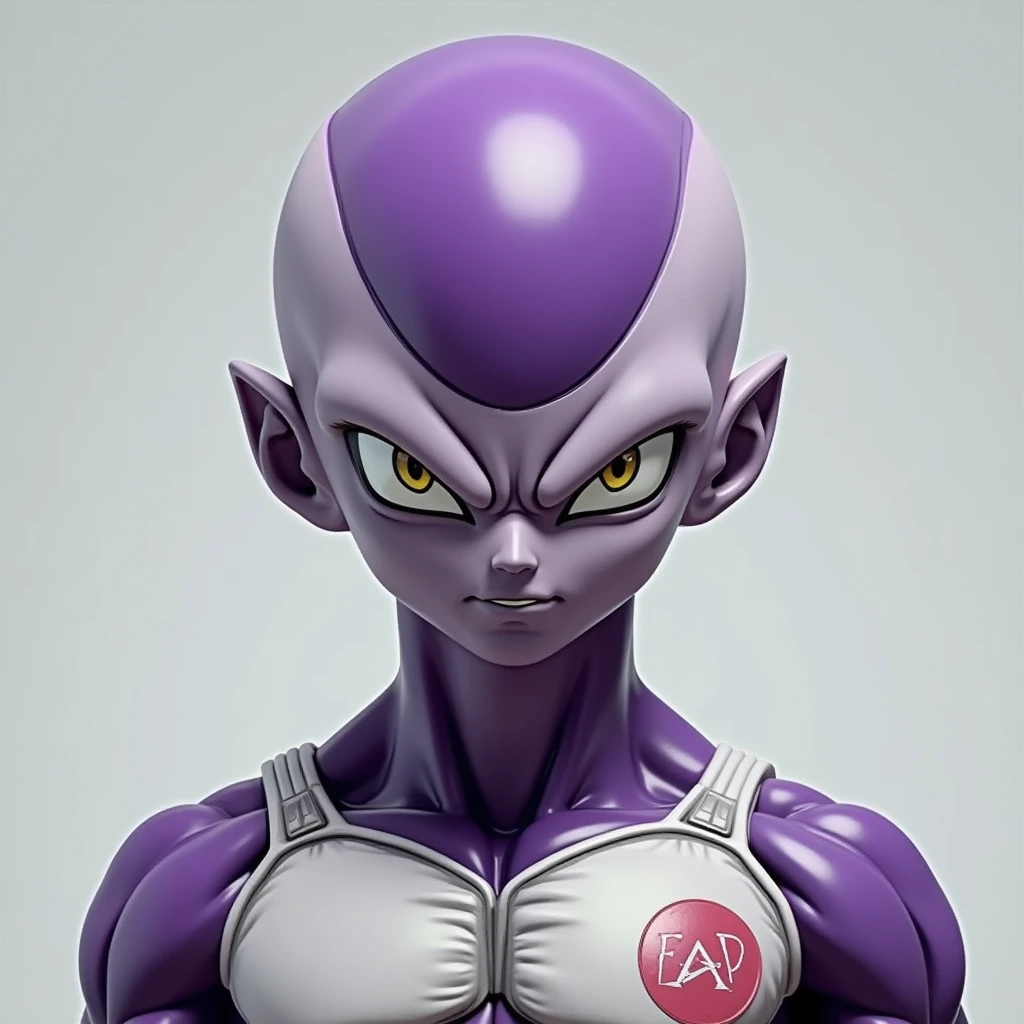 Dragon Ball Super, Frieza, whole body, colors, illustration, soft lighting, smooth details, oil painting on canvas, octane rendering, High definition, trends on ArtStation, 4K, 8k, High definition, 3d