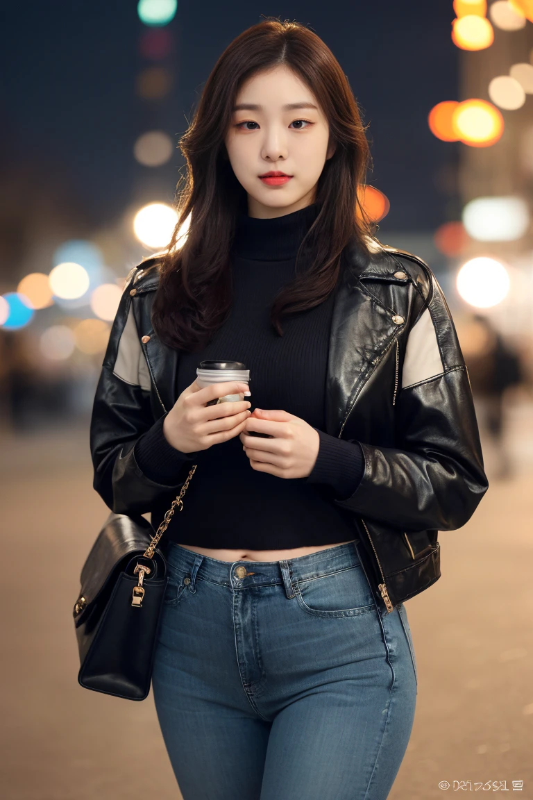((best quality)), ((masterpiece)), (detailed),perfect face, fujifilm, dim light, 18 years old, in home, cute face, detailed eyes, beautiful eyes, round ass , slim body, indian girl, brown skin, black and pink hair, black eyes, beautiful, instagram model pose, night view, black background,winter jacket, winter cap, drinking cofee, shirt, short pants, no look pose