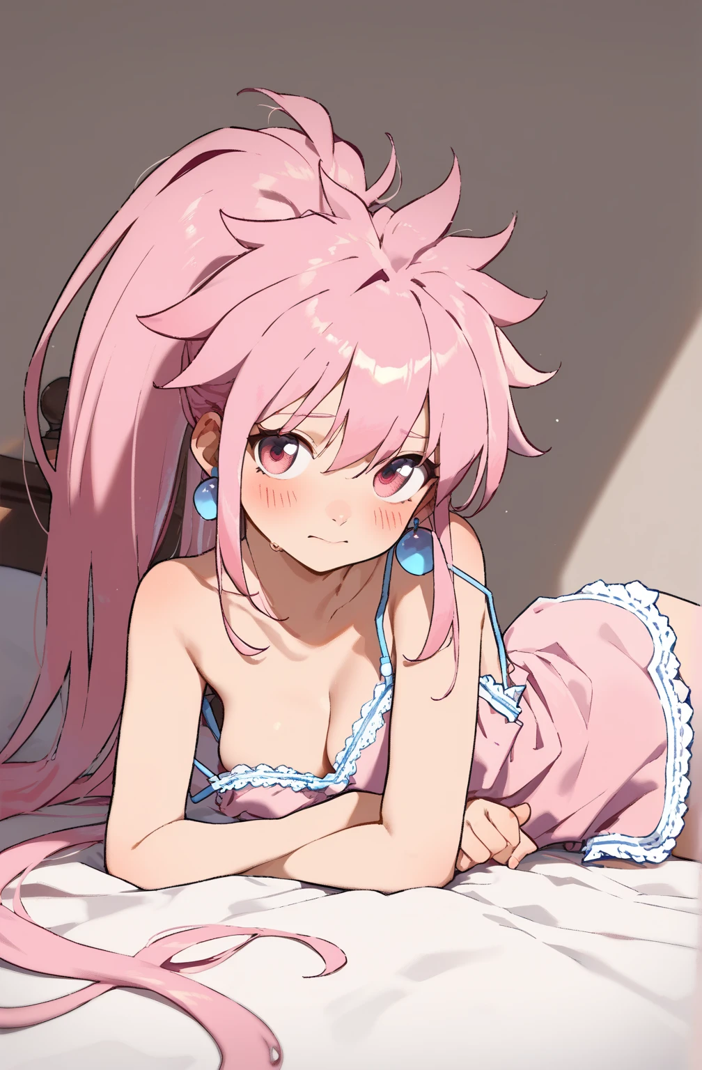 Browsing Caution,masterpiece,Highest quality,High resolution,Very detailed,One girl, Shiro \(no game No life\),Long Hair,Multicolored Hair,Hair between the eyes,Gradient Hair,Yellow Eyes,Flat Chest,, 11 years old, Lace Underwear, Embarrassing,desire,blush,Faces of Expectation,Seduce,blush,(Sweat),During a break,From the back,Stand with your hands on the wall,Keep your butt up,Spread your legs